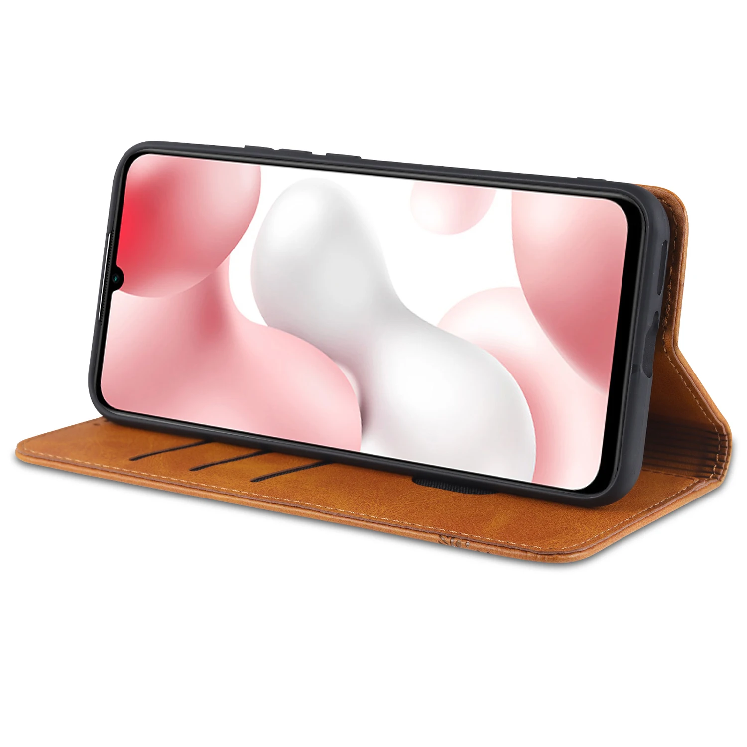 Deluxe Magnetic Adsorption Leather Case for Xiaomi Mi 10 Lite 5G / Mi 10 Youth 5G Flip Cover Wallet Protective Case Capa Fundas