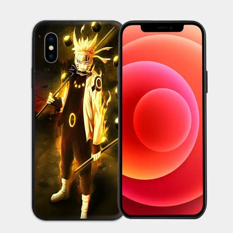 

Anime Pain Uzumaki Kakashi Uchiha Sasuke Phone Case for iphone 6s 7 8 plus xr xs 11 12pro max mini case