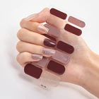 Три вида 0f наклейки для ногтей Твердые цвета и креативный дизайн ногтей креативный клей для ногтей дизайнерские наклейки для ногтей художественное оформление ногтей