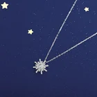 Ожерелье и серьги-браслеты TS10, ювелирные изделия в оправе из серебра 925 пробы с испанскими маленькими кристаллами, подходят для женщин