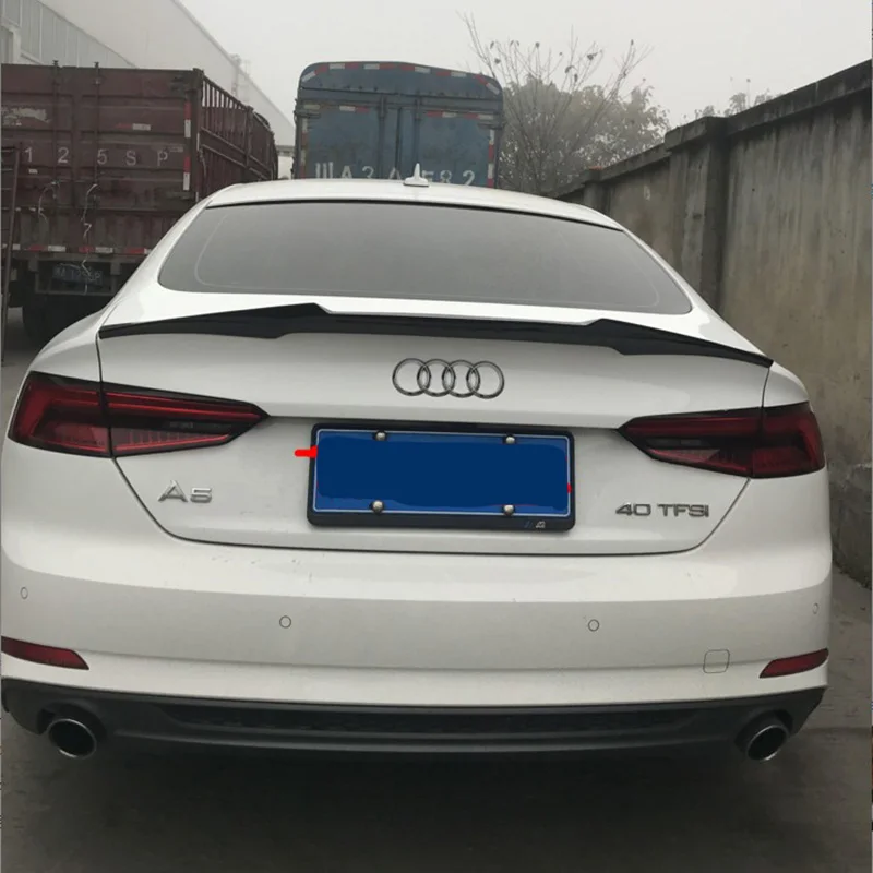 Высококачественный спойлер из АБС пластика для Audi A5 4 дверный 2017 2018 2019 задний