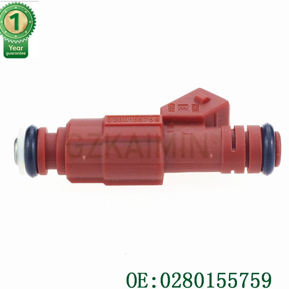 Комплект 8X Топ один красный 30 фунтов/час топливные инжекторы 94 54 556- 9454556 0280155759 0280