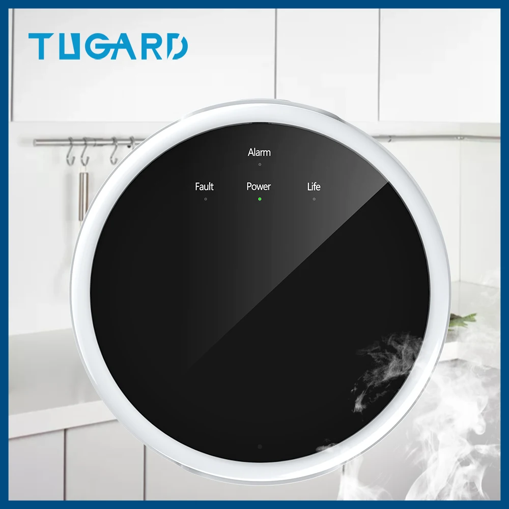 Tugard 433 МГц детектор утечки газа для дома и кухни беспроводной Tuya Умный домашний
