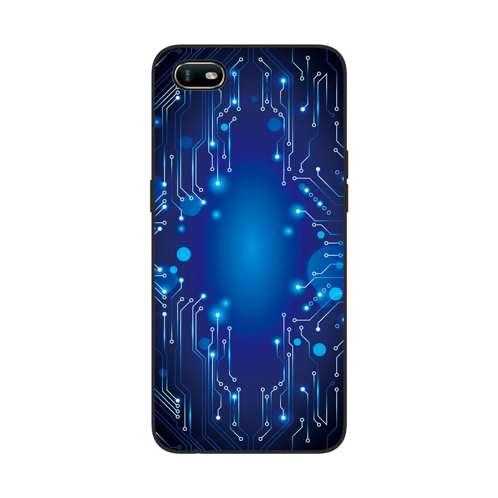 9 GUCOON силиконовый чехол для OPPO A1K 6,1 дюймов Чехол Мягкий ТПУ защитный чехол для телефона с рисунком волка розы цветы чехол-бампер - Цвет: 9