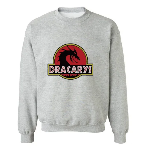 Dracarys толстовка с капюшоном принтом Игры Престолов Дейенерис дрогон огонь для