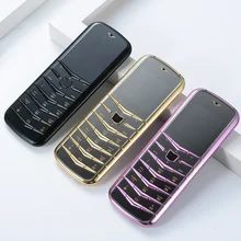 V03 Luxury Bar Unlock Dual Sim phone Mini thin cell phone Metal Body BT Dial Super Signal GSM MP3 FM phone Russian shock