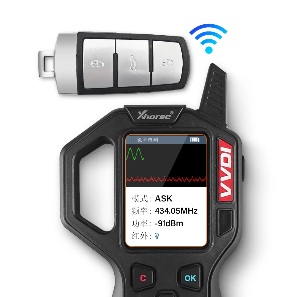 Смарт-ключ KEYYOU для VW 434 МГц с чипом ID48 тремя кнопочными вставными лезвиями Passat B6 3C