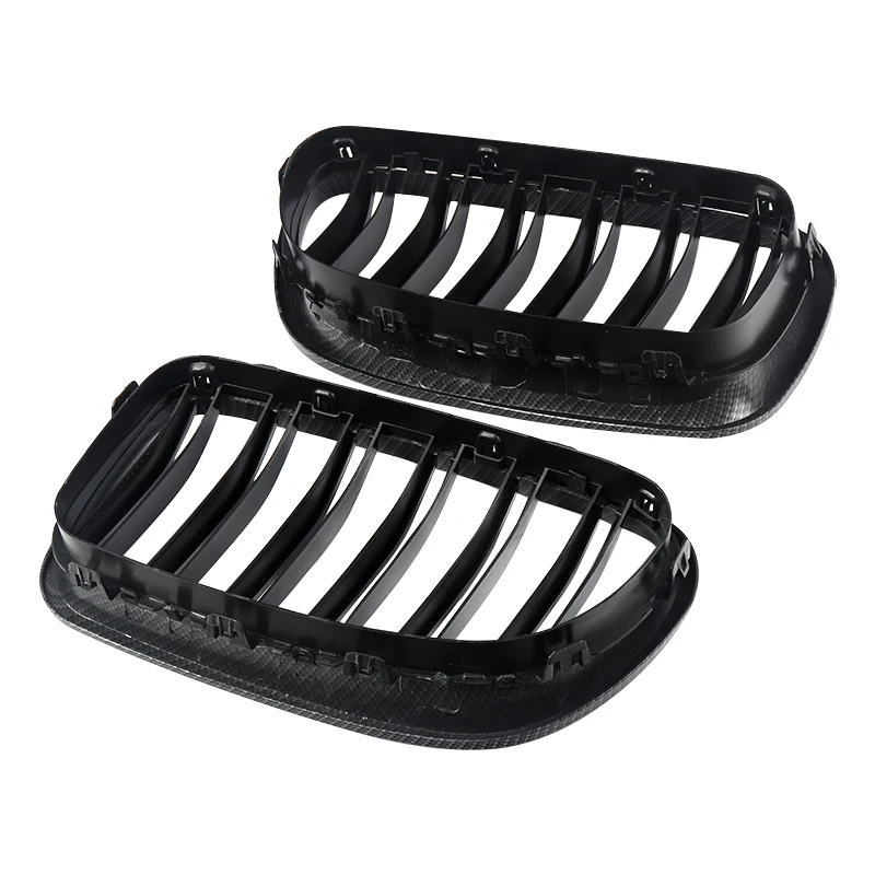 Magickitt автомобильный Стайлинг передний карбоновый Тип 2 планка решетки для BMW 5 Series