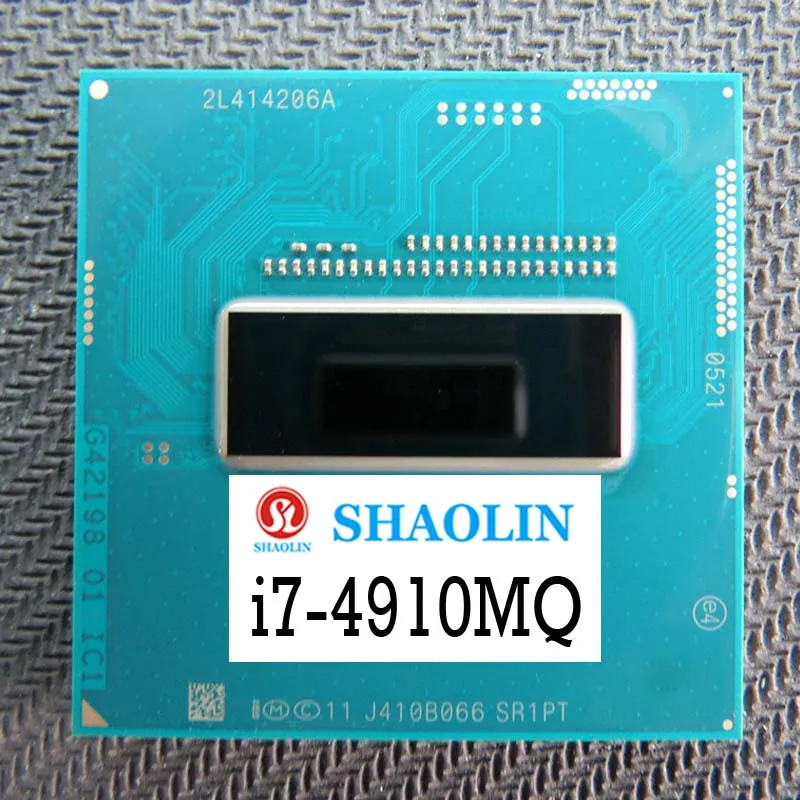 I7-4910MQ I7 4910MQ I7-4900MQ 4900MQ SR15K SR1PT четырехъядерный восьмипоточный процессор 8M 47W Разъем