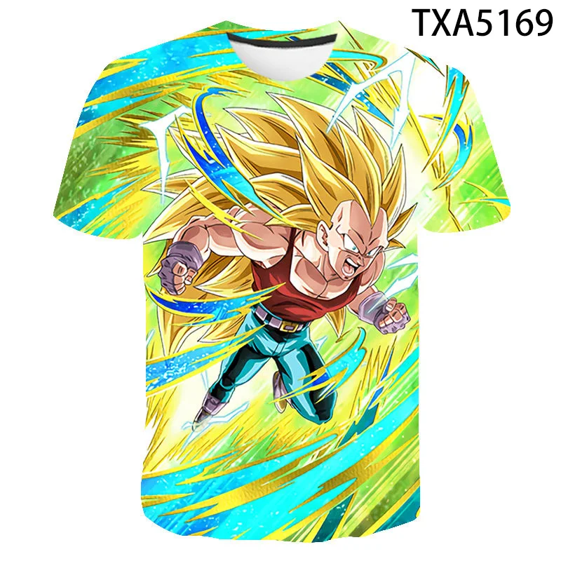 

Summer New Cartoon Anime Dragon 3D T shirt Men Women Children Casual Streetwear Boy Girl Kids Printed T-shirt Cool Tops DBZ Tee