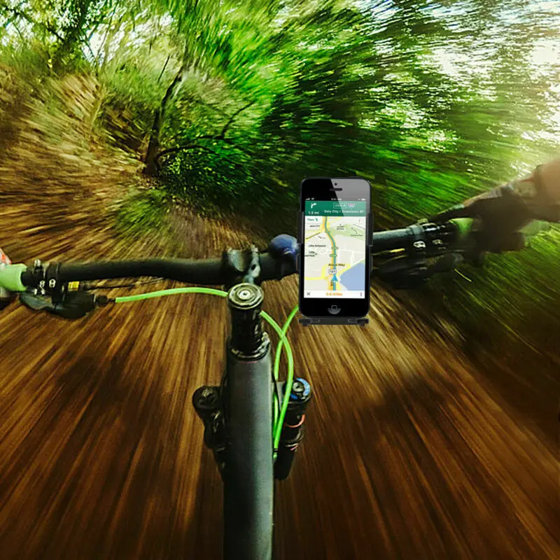 Универсальный Мотоцикл Велосипед Руль держатель для телефона gps кронштейны велосипедные принадлежности