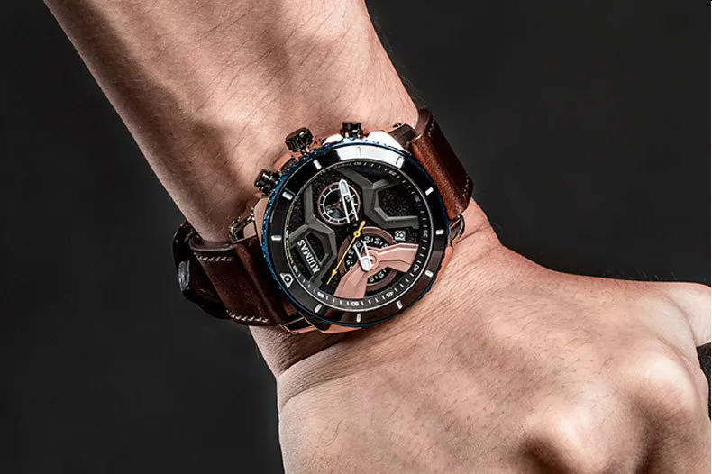 

T13 Men Watches Top Brand Luxury 2021 Sport Men's Watch Waterproof Stylish Business Stainless Steel Wristwatch