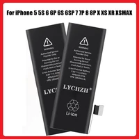 0 cycle for iphone 6s replacement mobile phone battery for iphone 5 5s 5se 6 7 8 plus bateria phone case for iphone x xs max xr