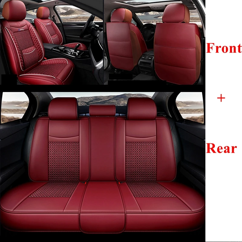 red standard Автомобильный чехол для Toyota corolla chr rav4 Auris Yaris hilux Honda подходит для Civic Suzuki grand vitara Свифт vitara автомобильные аксессуары - Название цвета: red standard