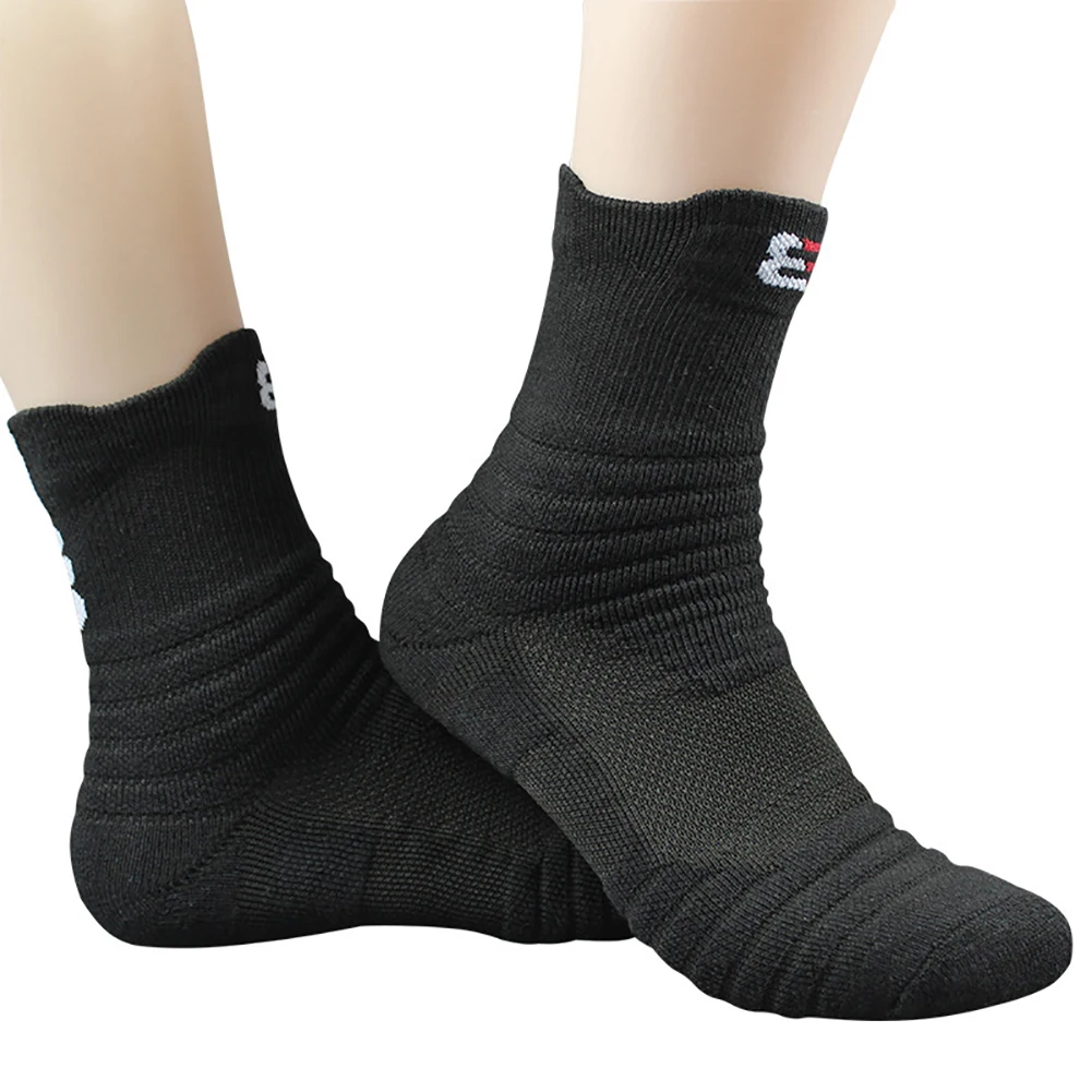 Professional Basketball Socks Men Outdoor Sports Running no Slip Middle Tube High Safety Sock cycling носки мужские | Мужская