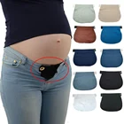 Джинсы для беременных Регулируемая пуговица пояс для беременных женщин удлинитель талии Штаны для одежды Швейные аксессуары