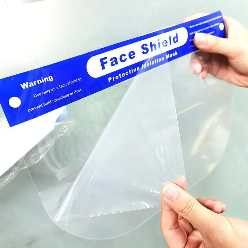Transparent Face-Shield Reusable Protective Face Mask Dustproof Anti-fog Antirefield Visor Safety Kitchen Tools | Дом и сад