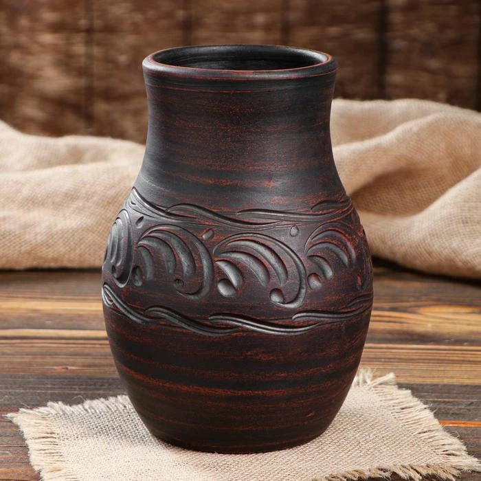 Крынка &quotМия&quot гончарная 2 л 4833374|Кувшины| - Цена: 680,56 руб.