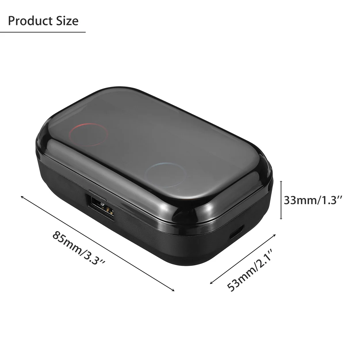 

X11 TWS Wireless bluetooth 5.0 Earphone HiFi Dual Digital Display IPX7 Waterproof 4000mAh Headphone Mic Earphones Power Bank