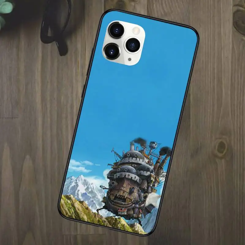 

Howls Moving Castle Phone Cases for iPhone 11 12 mini pro XS MAX 8 7 Plus X XS XR