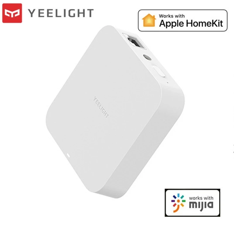 

Адаптер для шлюза Xiaomi Yeelight, хаб с Wi-Fi и bluetooth для умного дома, дистанционное управление с приложением mijia mi home Homekits