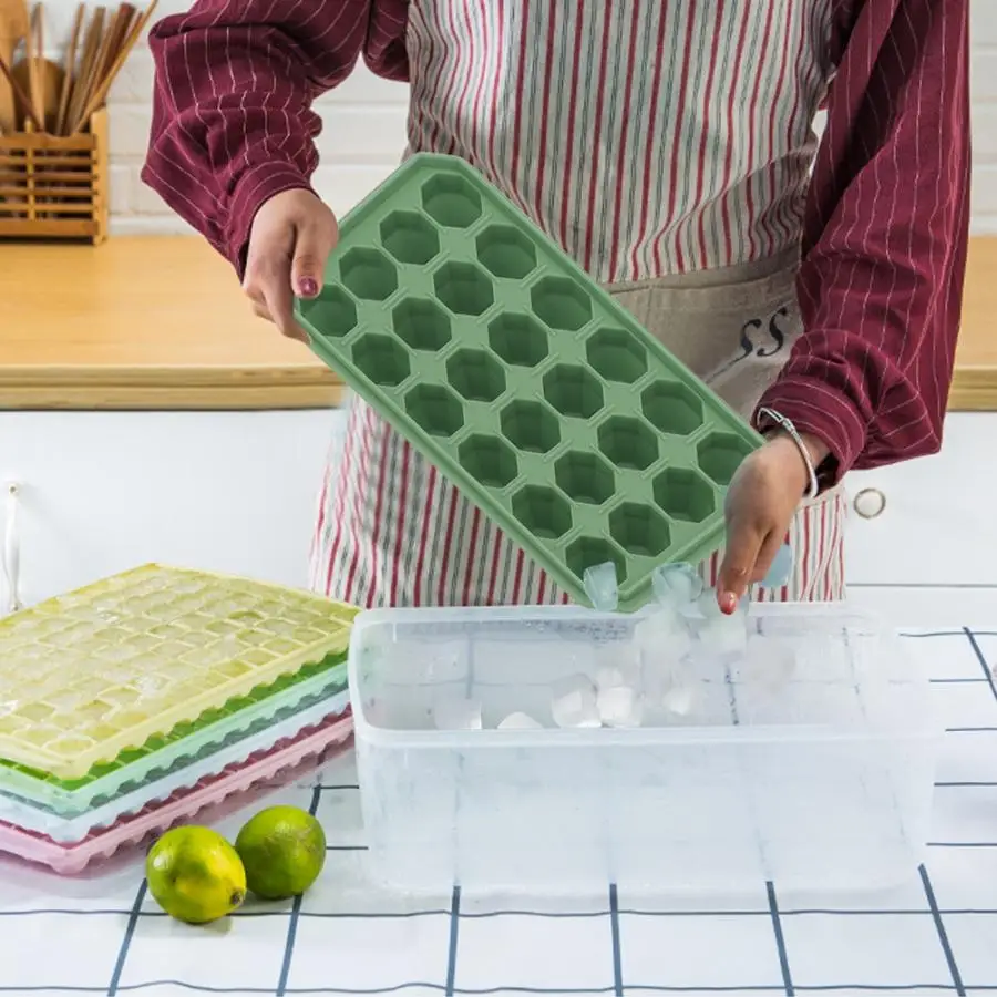 Инструменты для мороженого 24 Сетки сделай сам Силиконовый поднос льда форма