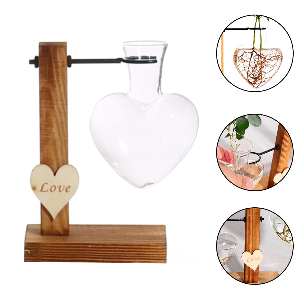 Современный гидропоники вазы для растений Винтаж цветочный горшок прозрачная