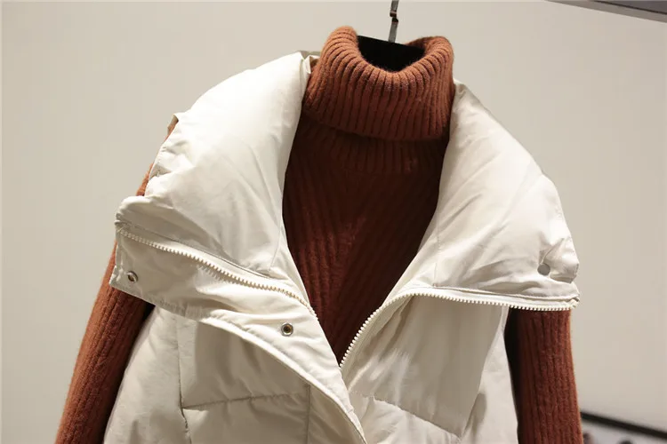 

Women Winter Cotton Vest Jacket 2020 Winter Loose Waistcoat Vest Jacket Cotton Padded Jacket Sleeveless Female Winter Waistcoat
