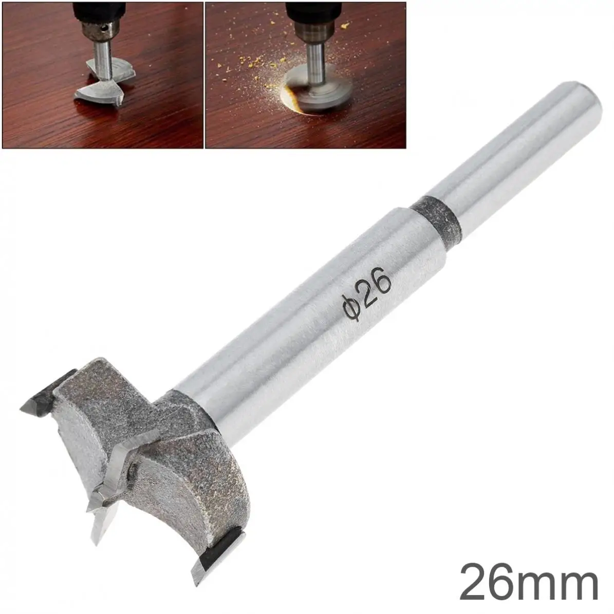 Сверла из вольфрамовой стали и твердого сплава 26 мм|Сверла| |