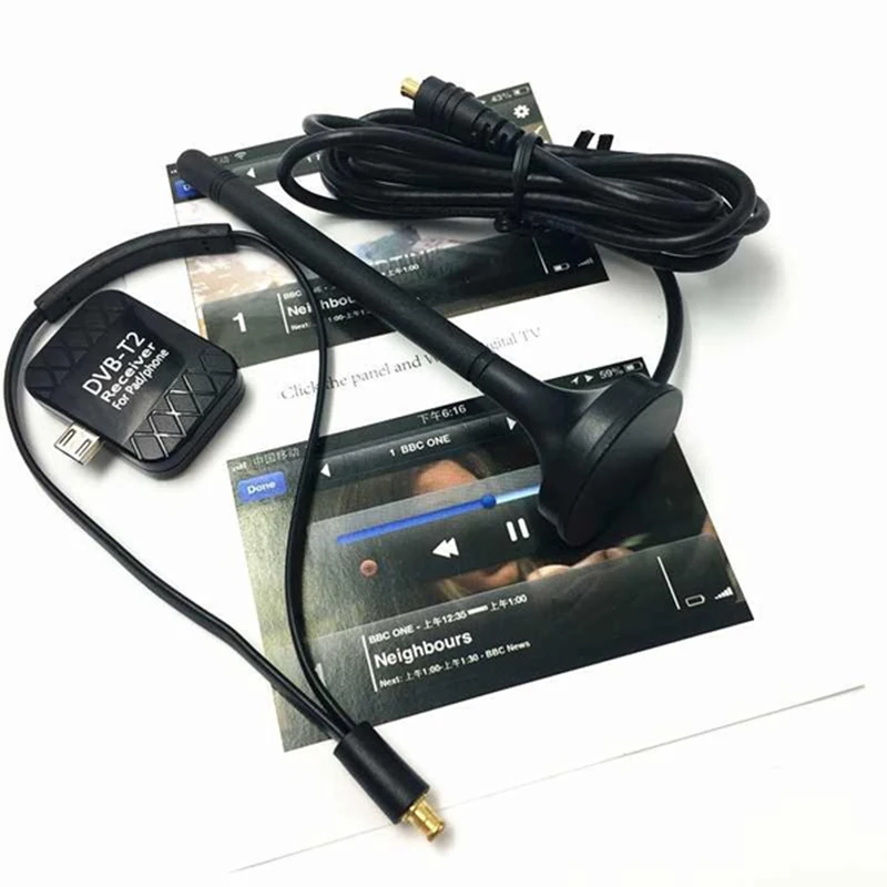 D TV Link DVB-T2 USB цифровой ТВ приемник тюнер для Android Pad Мобильный телефон | Электроника