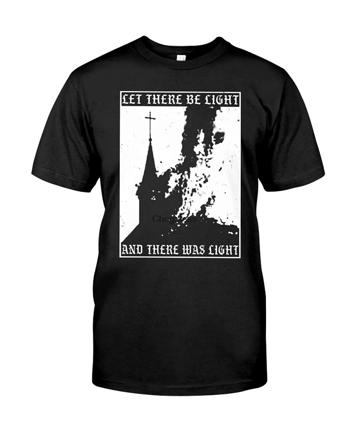 Футболки хэллоуин ужас сатана дьявол сжигание местная церковь пусть светильник