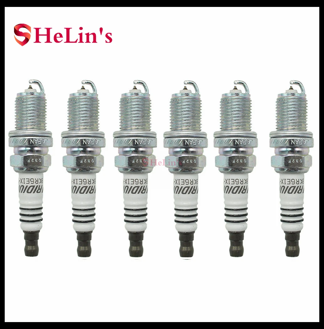 4 шт. 6 шт. Лот BKR6EIX-11 BKR6EIX11 BKR6EIX иридиевая Свеча зажигания для NISSAN TOYOTA ISUZU MITSUBISHI JAGUAR SUBARU YAMAHA KIA LOTUS