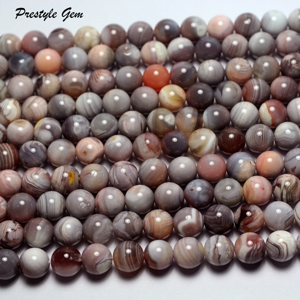 Meihan Бесплатная доставка натуральные розовые гладкие круглые бусины из