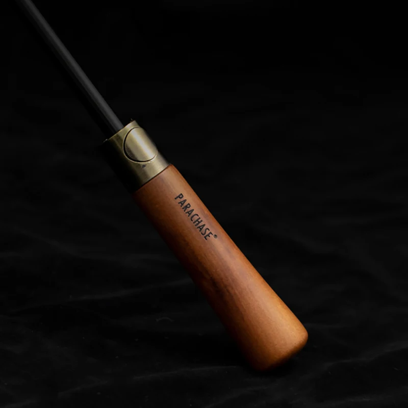 Offerte Manico In Legno Ombrello Lungo Grande Golf Forte Antivento Ombrelli Neri Doppio Strato Uomo Affari Ombrello Da Pioggia 8K Maschio Paraguas