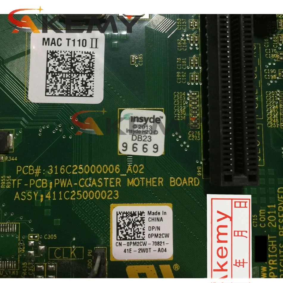 

For Dell PowerEdge T110 II Desktop Motherboard CN-0PM2CW 0PM2CW PM2CW MainBoard 100% Tested Fast Ship