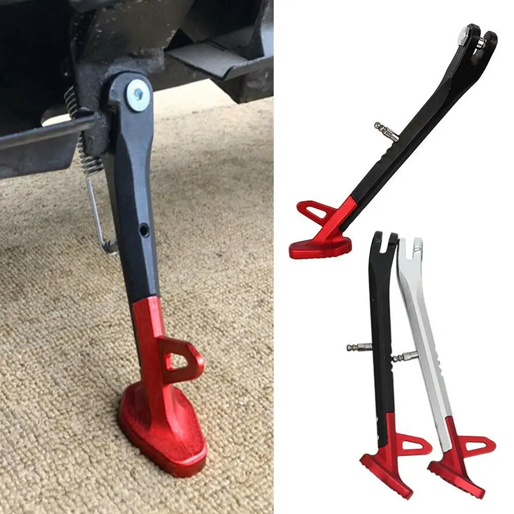 

1Pcs Motorcycle Kickstand Adjustable Foot Side Support Parking Kickstand For Electric Motorbike Parking Foot Side Support Stand
