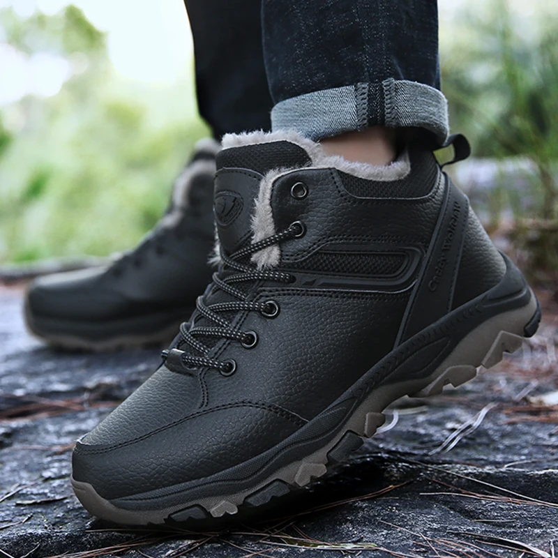 

Кроссовки мужские из дышащей кожи, модные уличные кеды для взрослых, обувь для скалолазания