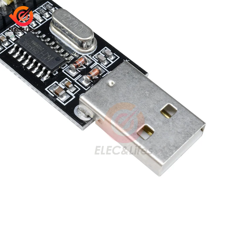 Модуль преобразователя CH340 USB в TTL UART для Arduino CH340G 3 В 5 модуль переключателя
