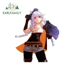 EARLFAMILY 13 см x 11 см для Honkai Impact 3 тонкая Автомобильная наклейка для доски для серфинга виниловый материал наклейка модный солнцезащитный крем подходит для фургона RV