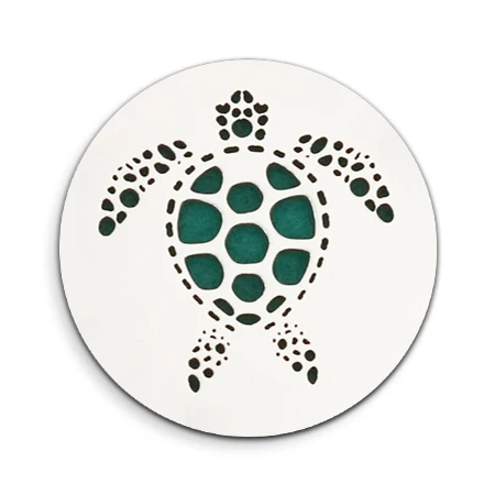 Новинка большое количество дизайн из нержавеющей стали черепаха подходит для