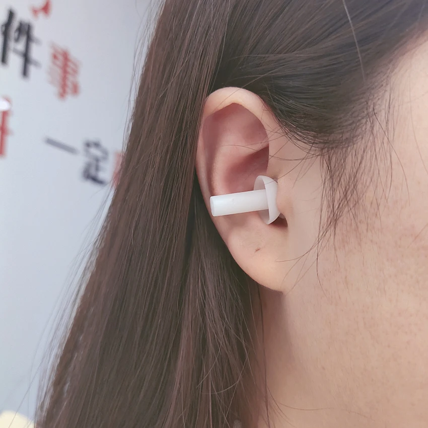 Мягкие силиконовые беруши звукоизоляционные для защиты ушей удобные