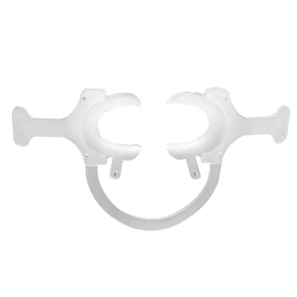 5 шт. зубные щеки губы Втягивающее Рот открывалка C Форма с ручкой цвет: белый