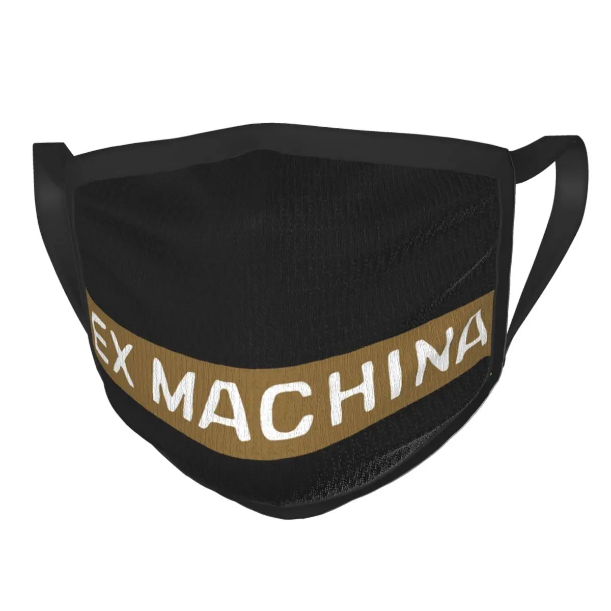 Deus Ex Machina мужская белая графическая маска размера S в хорошем состоянии с