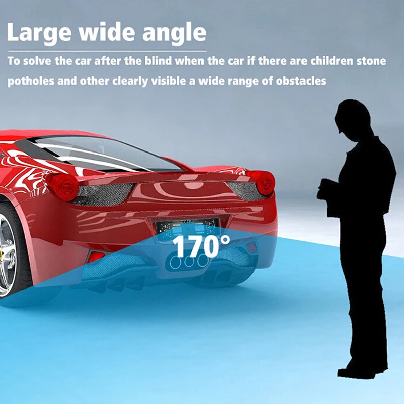 DEDC Универсальный HD камера заднего вида резервного копирования Камера