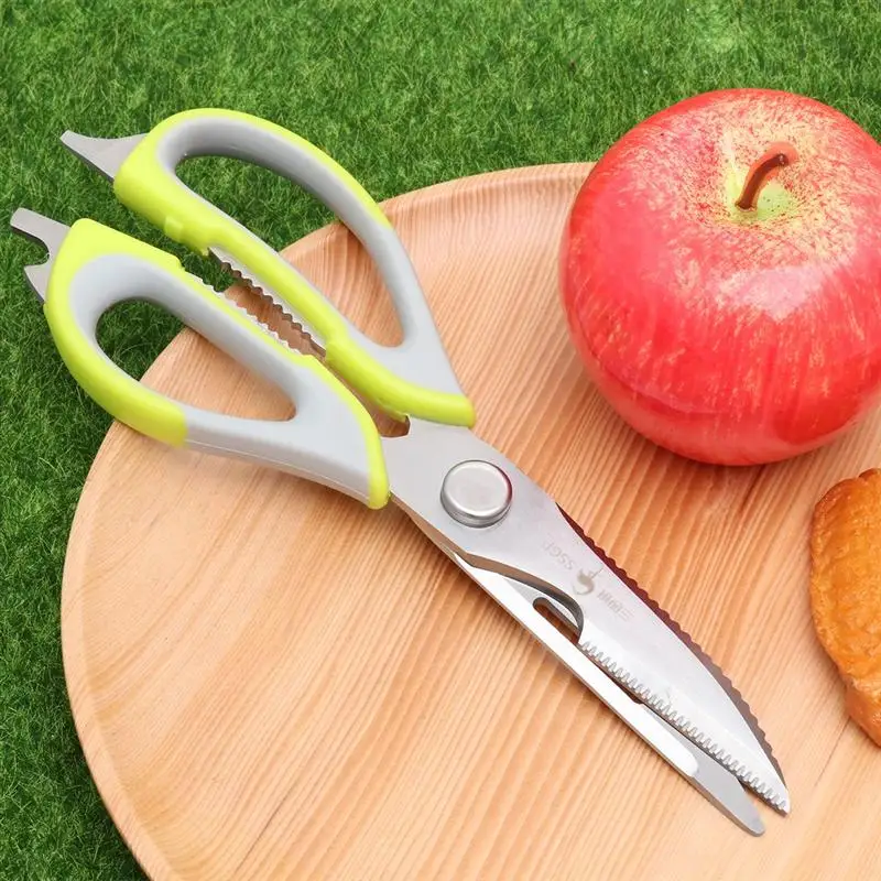 Кухонные ножницы из нержавеющей стали многофункциональные сверхмощные кухонные