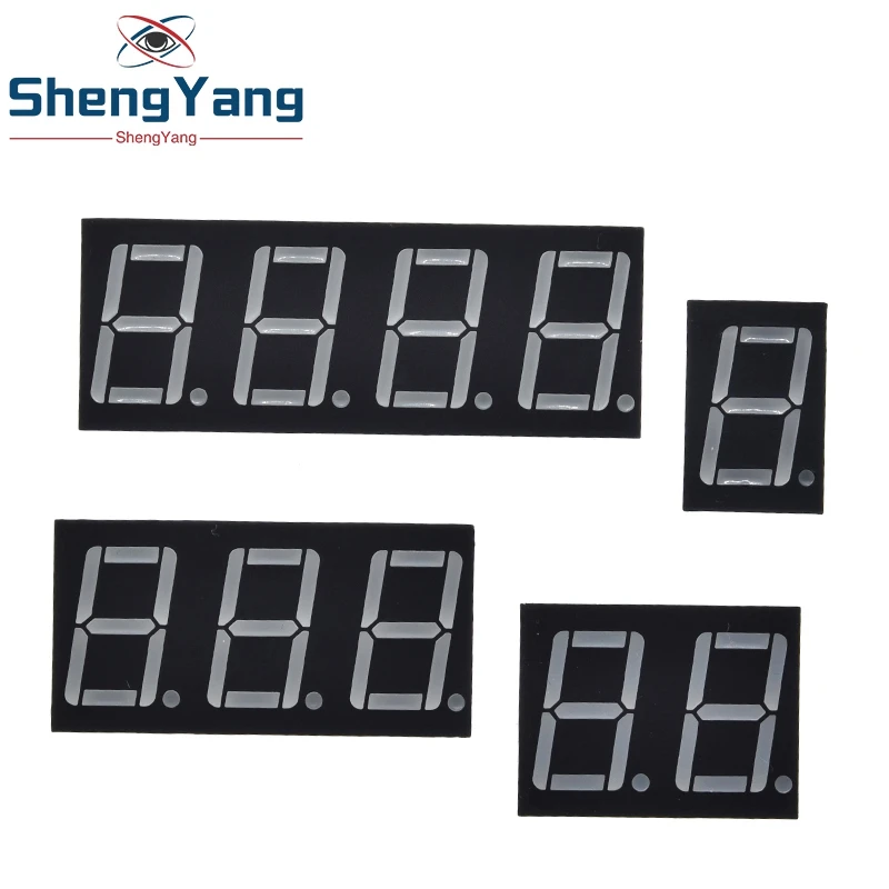 7-сегментный светодиодный дисплей 0 56 дюйма 1 бит/2 бит/3 Бит/4-битная цифровая