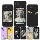 Черный силиконовый чехол из ТПУ для телефона ZTE Blade 20 Smart A7S 2020 V2020 Smart Vita Coque ZTE Axon 11 SE Pop, противоударные чехлы с статуей