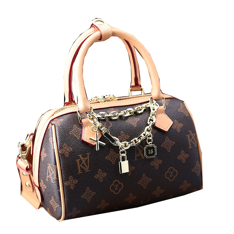 

Genuine Leather 2021 New Ladies Hand-held Fashion Printed One-shoulder Messenger Bag Purses and Handbags Luxury Designer Cc Gg