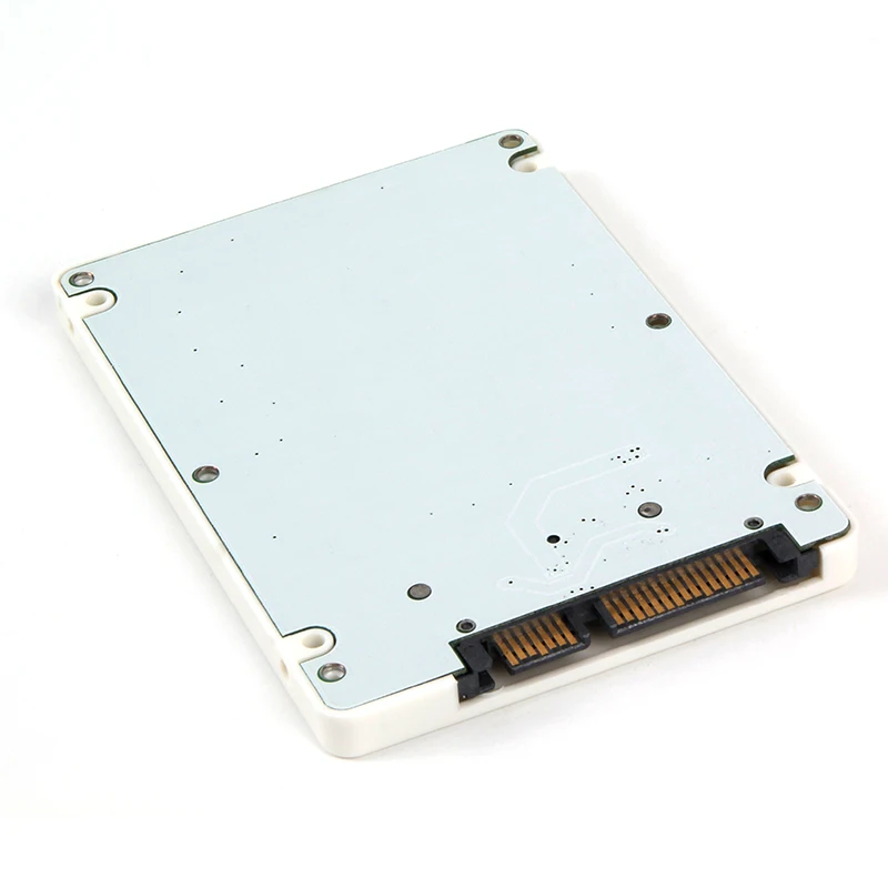 1 8 дюймовый Micro SATA 16 Pin SSD To 2 5 &quotSATA 22Pin адаптер конвертер с чехлом высокого качества