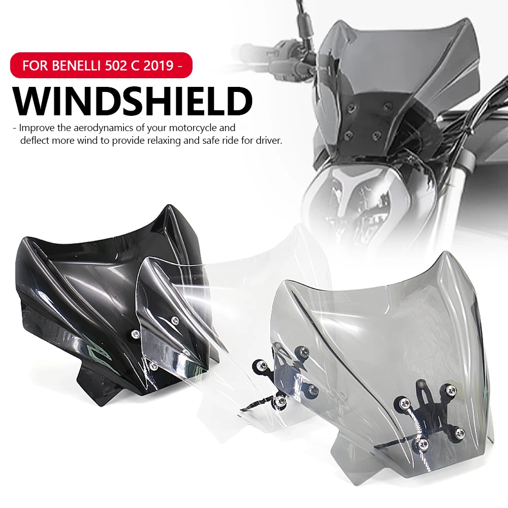 Ветрозащитный экран для мотоцикла Benelli 502 C 502C 502c 2019 - 2020 2021 | Автомобили и мотоциклы